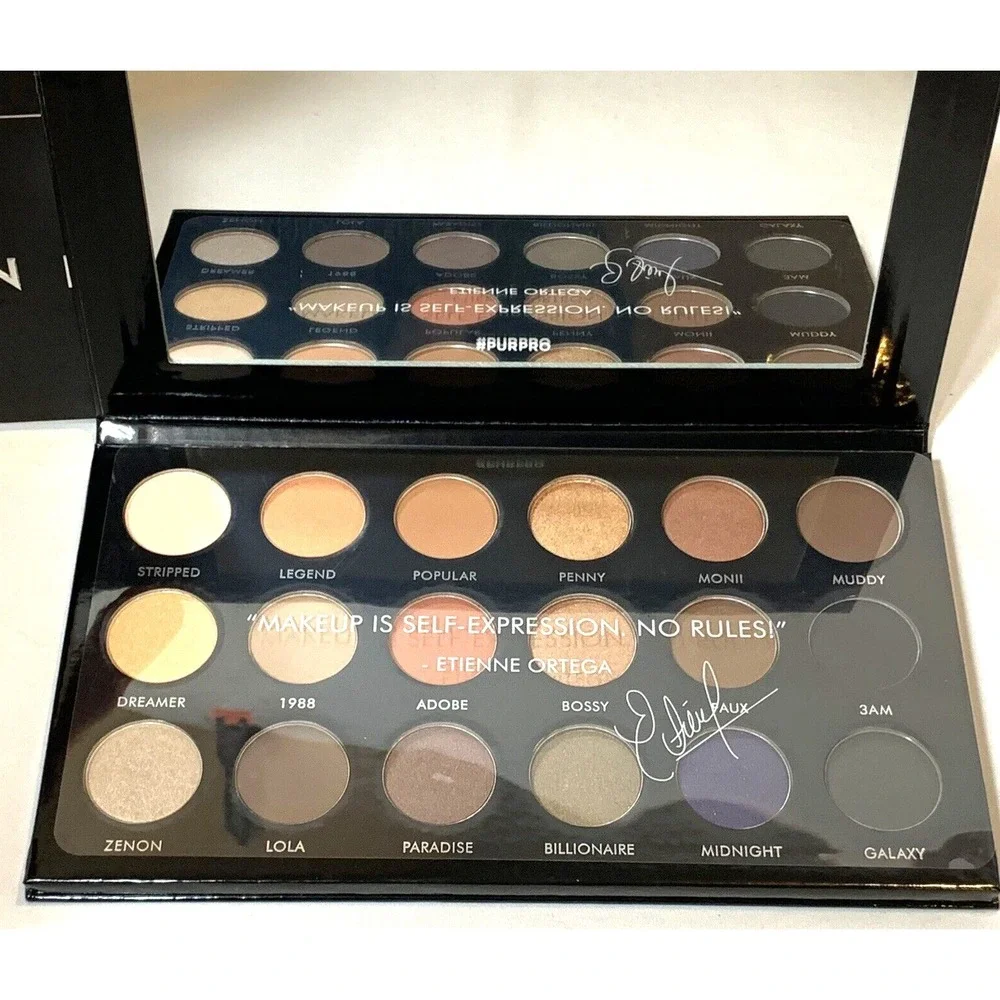 Pur Pro‎ X ETIENNE Eyeshadow Palette BRAND NEW IN BOX 18 Shades